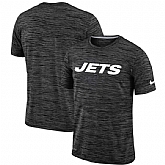 Men's New York Jets Nike Black Velocity Performance T-Shirt,baseball caps,new era cap wholesale,wholesale hats